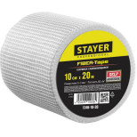 Серпянка строительная самоклеящаяся Stayer Fiber-Tape Professional 1246-10-20 100х20000 мм
