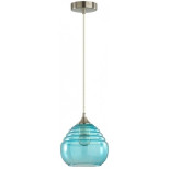 Светильник подвесной Lumion Lester SuspenTioni LN23 209 5287/1 никель голубой