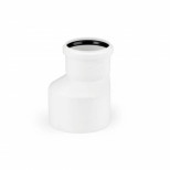 Переходник PP-H Rehau 11233241001 Дн 90х75 мм эксцентрический бесшумный