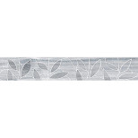 Бордюр керамический Laparet Bona 66-03-06-1344 тёмно-серый 400х62 мм