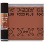 Мембрана диффузионная Delta Foxx Plus для водонепроницаемой нижней кровли с двумя зонами проклейки 1,5х50 м 75 м2