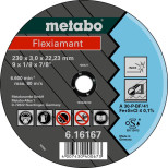 Круг отрезной по металлу Metabo Flexiamant 616738000 125X2,5X22,23 мм