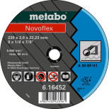 Круг отрезной по металлу Metabo Novoflex 616450000 180X3,0X22,23 мм