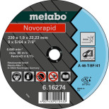 Круг отрезной по металлу Metabo Novorapid 616273000 180x1,5x22,23 мм