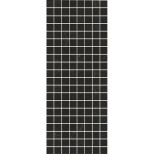 Декор керамический Kerama Marazzi MM7204 Алькала черный мозаичный глянцевый 200х500 мм