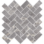 Мозаика из керамогранита Kerranova Marble Trend K-1006 лаппатированная 303x282 мм