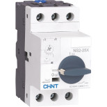 Выключатель автоматический для защиты двигателя Chint NS2-25X 495182 с поворотной ручкой 1,6-2,5 А