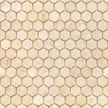 Мозаика из камня Leedo Ceramica Pietrine Hexagonal Botticino Mat Hex 285x305x6 мм
