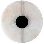 Светильник настенный Odeon Light Naxos Midcent 4311/12WL светлый мрамор/черный металл IP20 Led 10W 277Лм 3000K