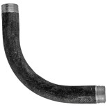 Отвод стальной шовный КАЗ Дн 21,3х2,8 мм 90 градусов с наружной резьбой ГОСТ 3262-75