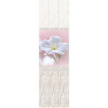 Стеновая панель ПВХ Novita 3D light Магнолия Муар узор 2700х250х8 мм