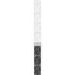Стеновая панель ПВХ Панельпласт Максима Византия серебряная 2700х250х8 мм