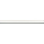 Бордюр керамический Kerama Marazzi PFB007R Карандаш Диагональ белый матовый обрезной 250х20 мм
