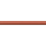 Бордюр керамический Kerama Marazzi PFB008R Карандаш Диагональ красный матовый обрезной 250х20 мм