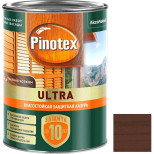 Средство для защиты древесины Pinotex Ultra Лазурь Тиковое дерево 0,9 л