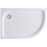 Поддон душевой BelBagno TRAY-BB-RH-100/80-550-15-W-L радиальный ассиметричный 1000х800х150 мм