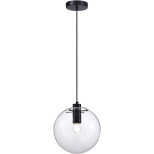 Подвес ST Luce Noor SL1056.413.01 черный/прозрачный E27 1х60W