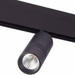 Светильник магнитный трековый ST Luce Skyline 48 ST365.436.12 черный LED 1х12W 3000K