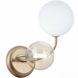 Светильник настенный Evoluce Formae SLE220921-02 золотистый/белый/янтарный G9 2х5W