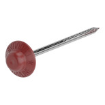 Гвозди кровельные Ондулин 75х3,1 мм красные 100 шт