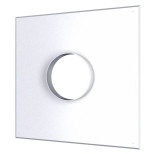 Изображение товара Площадка торцевая металлическая Era 130ПТМ 300х300 мм фланец D130 для вентиляции