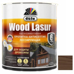 Пропитка лессирующая для защиты древесины Dufa Wood Lazur палисандр 2,5 л