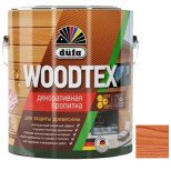 Пропитка декоративная для защиты древесины Dufa Woodtex алкидная рябина 3 л