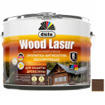 Пропитка лессирующая для защиты древесины Dufa Wood Lazur палисандр 9 л