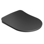 Сиденье для унитаза Ravak Uni Chrome Flat X01795 черное