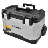 Ящик для инструментов Inforce 24 06-20-09 металлопластиковый на колесах