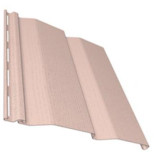 Сайдинг виниловый Ю-Пласт Корабельный брус розовый 3050х230 мм