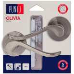 Ручка раздельная Punto LM/A R.TLK52.OLIVIA/HD ABG-6 45603 бронза