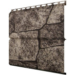 Сайдинг Grand Line Экобрус Print Elite King Stone TwinColor резка 0,45 мм