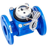 Счётчик для холодной воды турбинный Тепловодомер ВСХНд 030-0243 импульсный Ду 50 Ру 16 200 мм