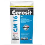 Клей для плитки Ceresit СМ 16 эластичный 5 кг