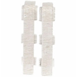 Соединитель для плинтуса ПВХ Salag SG75 SG7JI2 Teak Perlowy 2 штуки