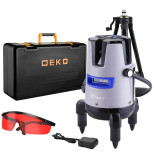 Уровень лазерный Deko LL57 Pro Set 2 Premium самовыравнивающийся со штативом 065-0104-1