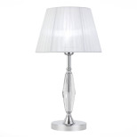Лампа прикроватная ST Luce Bello SL1756.104.01 E27 40W хром/светло-серый