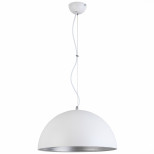 Светильник подвесной ST Luce Tappo SL279.503.01 белый/серебристый E27 60 W