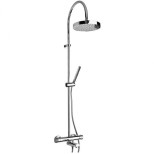 Душевая система Paini Cox 78CR687TH1KM с термостатом и изливом
