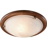 Светильник настенно-потолочный Sonex Lufe Wood 236 коричневый E27 2х100W 220V