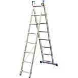 Изображение товара Алюминиевая двухсекционная лестница Krause Stabilo 2х9 5,25 м Германия