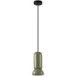 Подвес Odeon Light Kerama Pendant ODL24 315 5054/1B черный/зеленый GU10 Led 4W