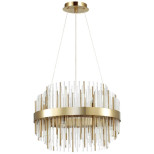 Люстра Odeon Light Ida Hall ODL20 557 золотая G9 8x40W 220V