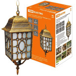 Светильник садово-парковый TDM Беседка Е27 60 Вт подвес бронза