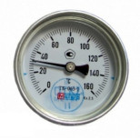 Термометр осевой Метер ТБ-080-1 биметаллический Дк 100 1/2 дюйма 60 мм