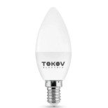 Лампа светодиодная Tokov Electric С37 TKE-C37-E14-10-3K 10Вт 3000К Е14