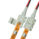 Коннектор Uniel UCX-SD2/B20-NNN White 020 Polybag для соединения светодиодных лент 5050 с блоком питания