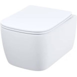 Унитаз подвесной Iddis Bridge BRIRDSEi25 глянцевый белый