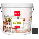 Изображение товара Эмаль акриловая Mokke 12840 Камчатский Вулкан полуглянцевая 2 кг для наружных и внутренних работ